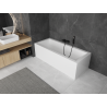 Mexen Cubik stačiakampė vonia 120 x 70 cm su korpusu, balta - 55031207000X