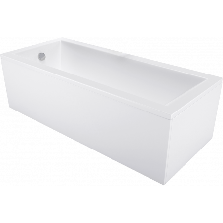 Mexen Cubik stačiakampė vonia 140 x 70 cm su apdaila, balta - 55031407000X