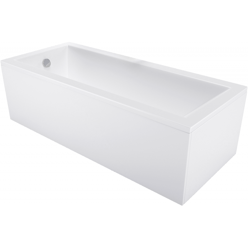 Mexen Cubik stačiakampė vonia 170 x 80 cm su apdaila, balta - 55031708000X