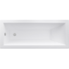 Mexen Cubik stačiakampė vonia 180 x 80 cm su apdaila, balta - 55031808000X
