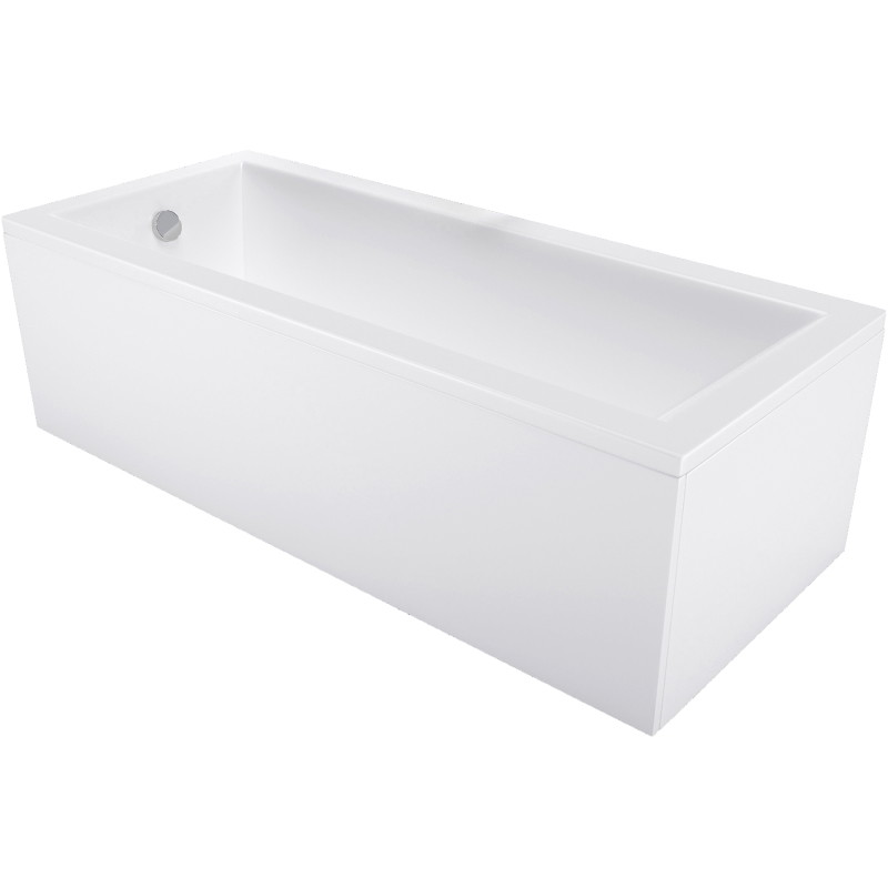Mexen Cubik stačiakampė vonia 190 x 90 cm su korpusu, balta - 55031909000X