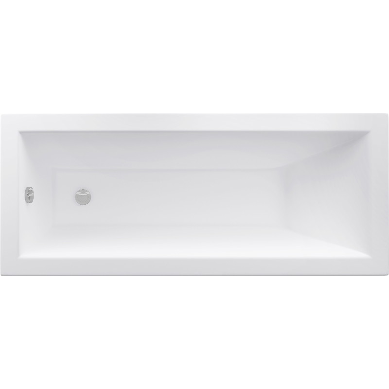 Mexen Cubik stačiakampė vonia 190 x 90 cm su korpusu, balta - 55031909000X