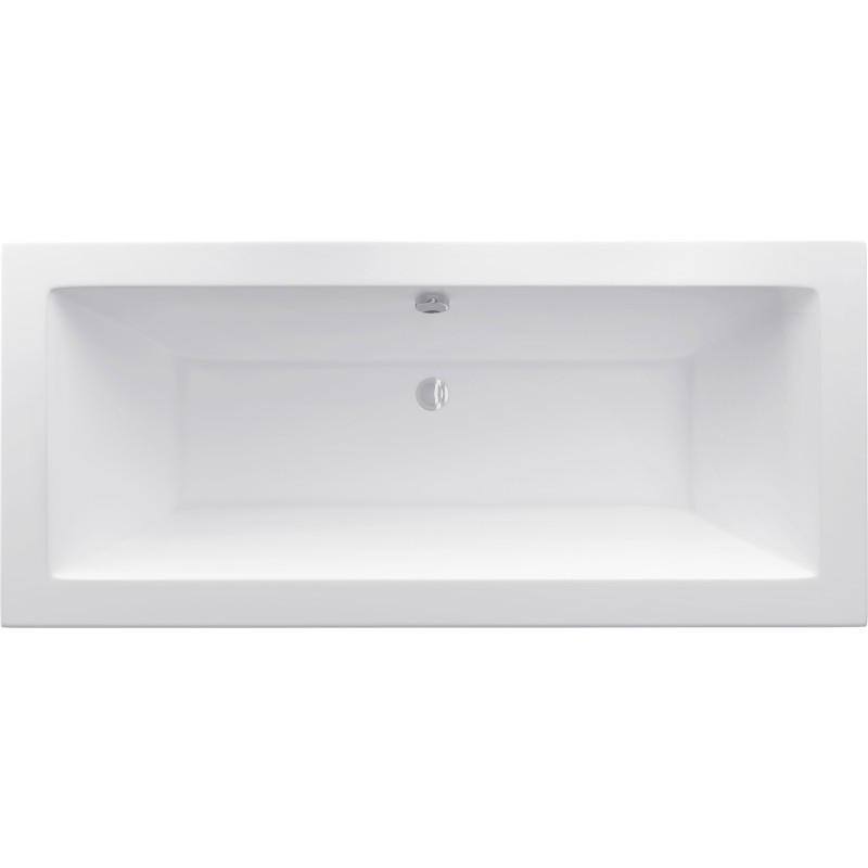 Mexen Cube stačiakampė vonia 190 x 80 cm su korpusu, balta - 55051908000X