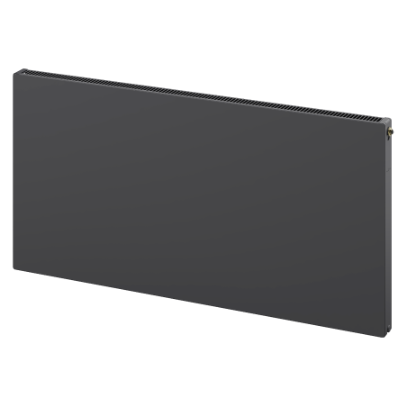 Mexen Flat CVF11 plokštelinis radiatorius 600 x 2000 mm, prijungimas iš apačios, 1567 W, antracitas - W611F-060-200-66