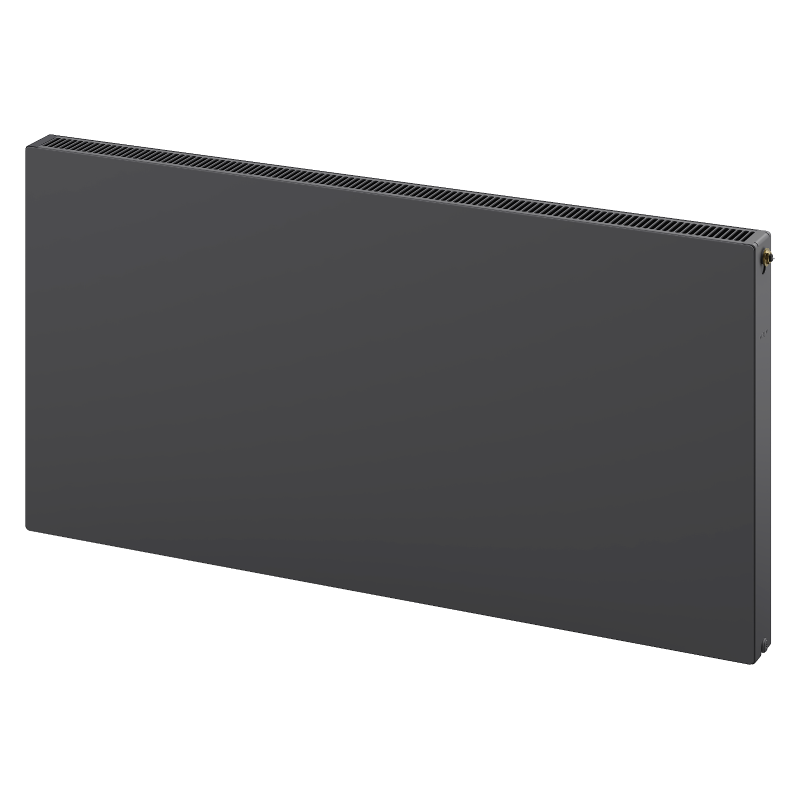 Mexen Flat CVF21 plokščias radiatorius 600 x 1000 mm, apatinis prijungimas, 1210 W, antracitas - W621F-060-100-66