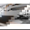 Mexen Line CL22 plokštelinis šildytuvas 300 x 1500 mm, šoninis prijungimas, 1351 W, juodas - W422L-030-150-70