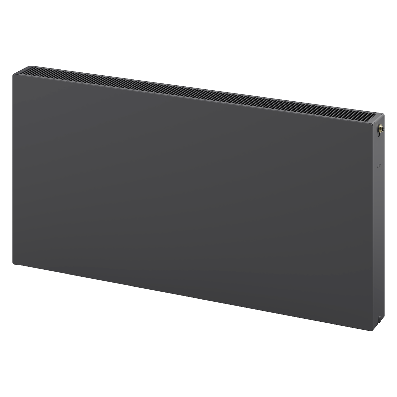 Mexen Flat CVF22 plokščias radiatorius 600 x 1100 mm, apatinis prijungimas, 1741 W, antracitas - W622F-060-110-66