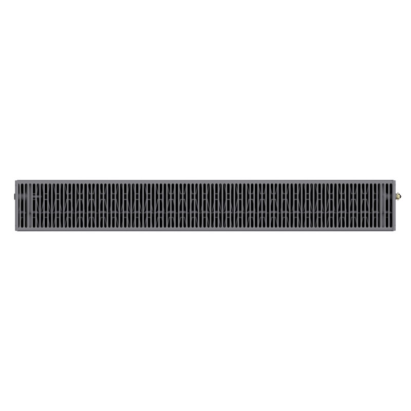Mexen CVF33 Flat plokščias radiatorius 300 x 1000 mm, apatinis prijungimas, 1240 W, antracitas - W633F-030-100-66