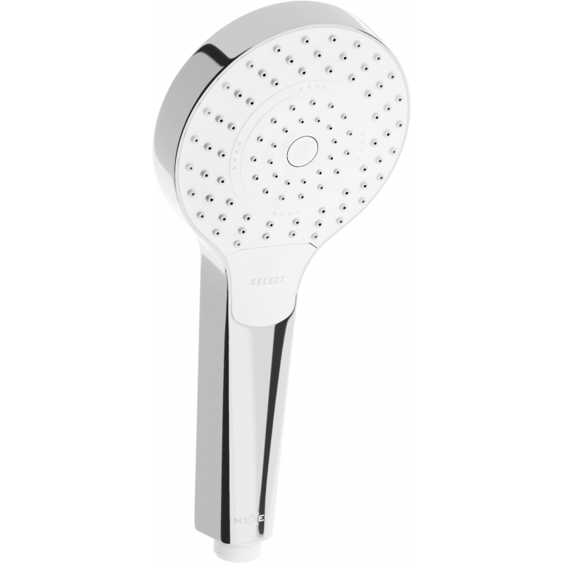 Mexen R-05 3 funkcijų rankinis dušas, Chromo/Balta - 79505-00