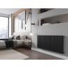 Mexen C22 plokštelinė radiatoriaus 300 x 2800 mm, šoninis prijungimas, 2613 W, juodas - W422-030-280-70