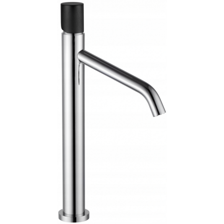 Mexen Rumba One  aukštas maišytuvas, chrominis/juodas - 73511-07