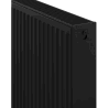 Mexen C22 plokštuminis radiatorius 600 x 1100 mm, šoninis prijungimas, 1818 W, juodas - W422-060-110-70