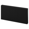 Mexen C22 plokštuminis radiatorius 600 x 1100 mm, šoninis prijungimas, 1818 W, juodas - W422-060-110-70