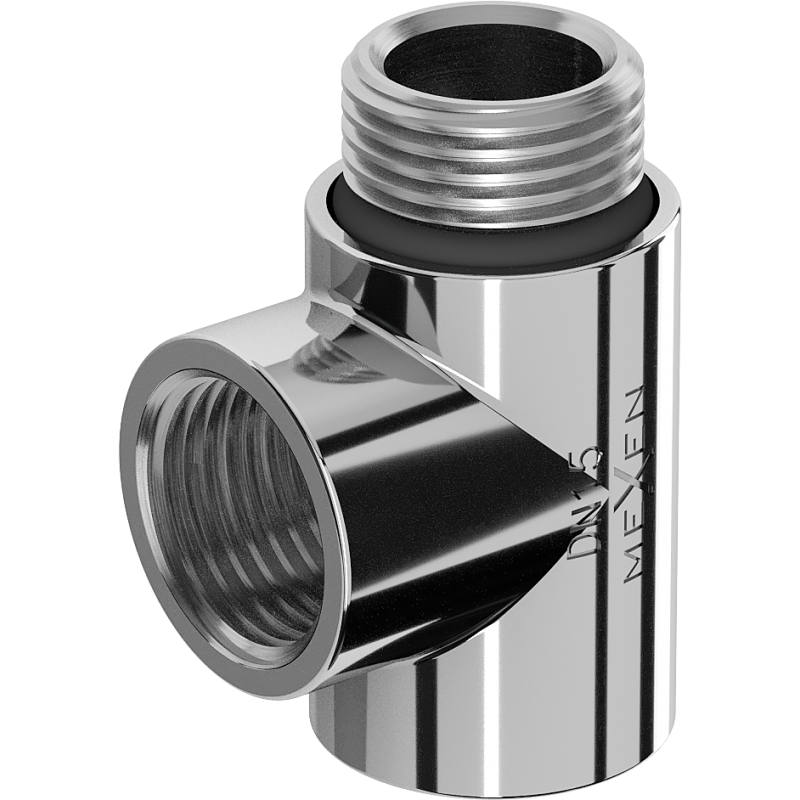 Mexen Uni-Term trišakis elektros kaitinimo elementui, chromas - W906-000-01