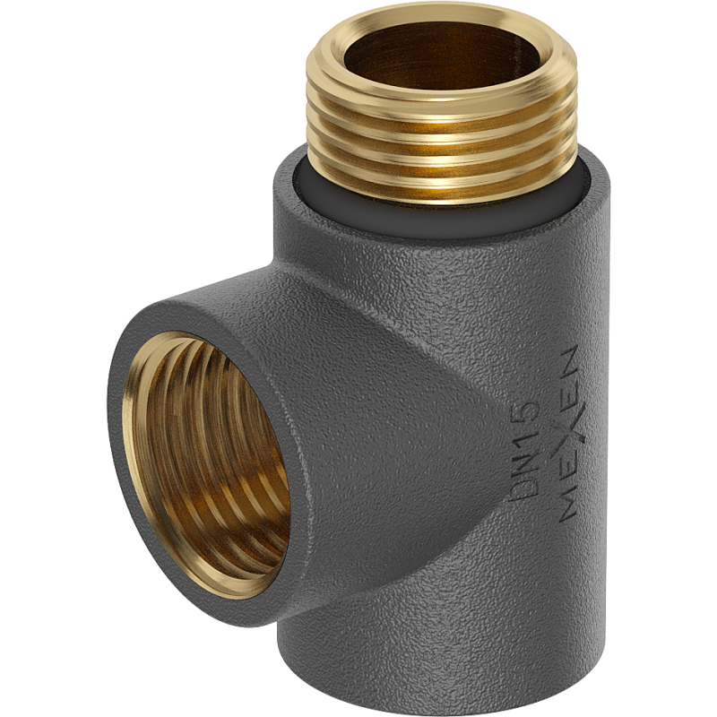 Mexen Uni-Term trišakis elektriniam kaitintuvui, antracitas - W906-000-66