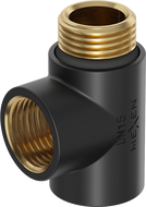 Mexen Uni-Term elektros šildymo lazdelės trišakis, juodas - W906-000-70