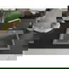 Mexen Oscar vienos komos granito plautuvė 580 x 490 mm, pilka, chromuotas sifonas - 6519581000-71