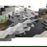 Mexen Oscar vienos komos granito plautuvė 580 x 490 mm, pilka, chromuotas sifonas - 6519581000-71