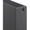 Mexen Flat CVF33 plokštinio tipo radiatorius 500 x 600 mm, apatinis prijungimas, 1140 W, antracitas - W633F-050-060-66
