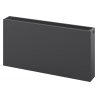 Mexen Flat CVF33 plokščias radiatorius 600 x 800 mm, apatinis jungimas, 1761 W, antracitas - W633F-060-080-66