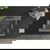 Mexen Oscar granitinė vienos kameros plautuvė 580 x 490 mm, pilka, juodas sifonas - 6519581000-71-B