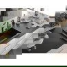 Mexen Oscar granito kriauklė vienos dalies 580 x 490 mm, juodas/auksinis metaliko, juodas sifonas - 6519581000-75-B