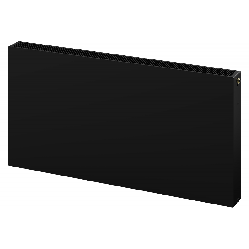 Mexen Flat CVF22 radiatorių plokštė 400 x 1100 mm, apatinis prijungimas, 1252 W, juodas - W622F-040-110-70