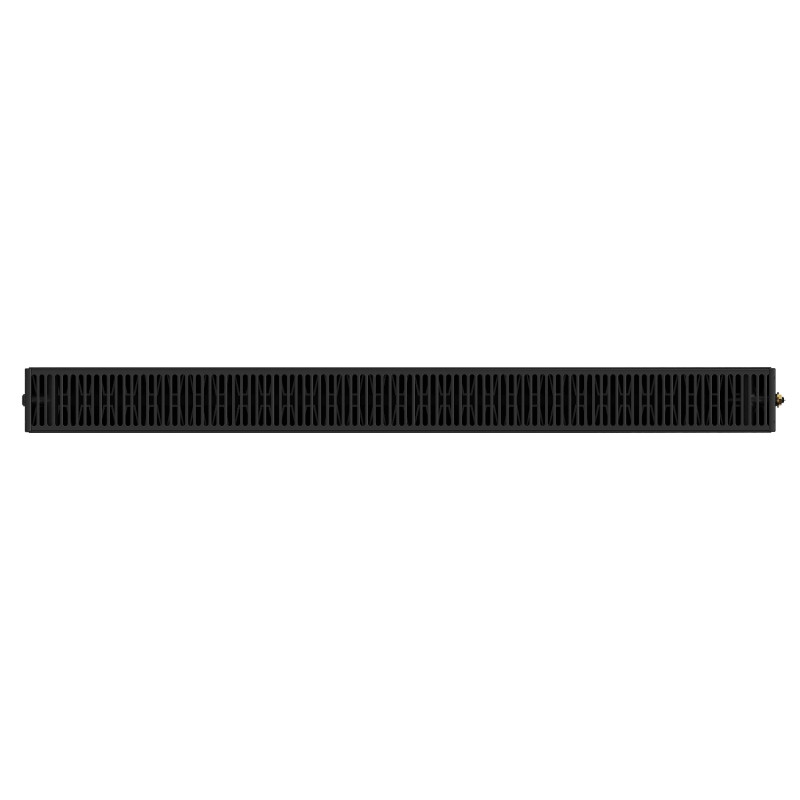 Mexen CVF22 Plokščias plokštinis radiatorius 500 x 400 mm, apatinis prijungimas, 2276 W, juodas - W622F-050-040-70