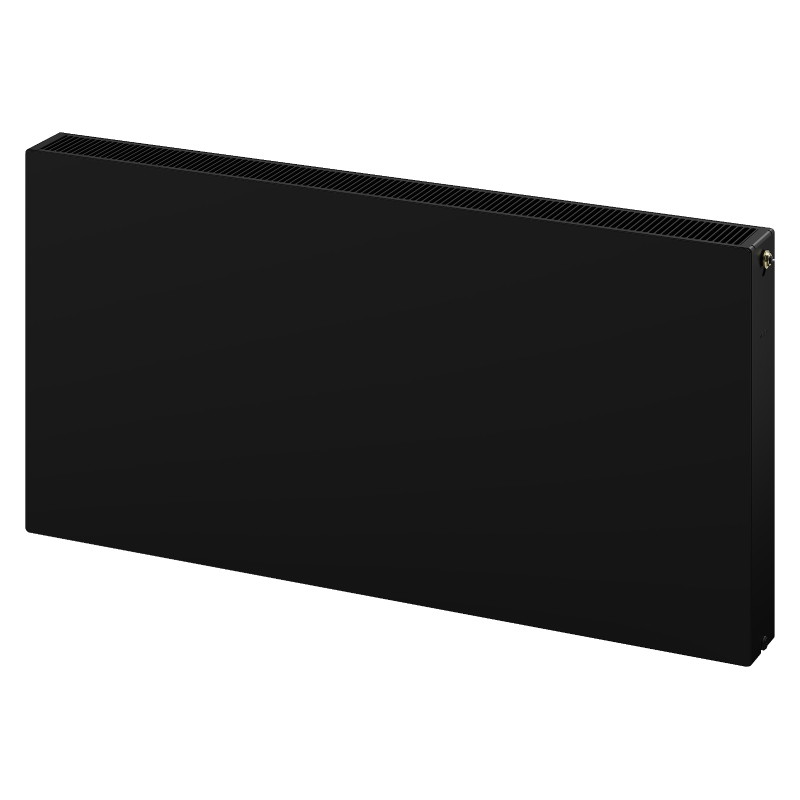 Mexen CVF22 Plokščias plokštelinis radiatorius 500 x 1800 mm, apatinis prijungimas, 2456 W, juodas - W622F-050-180-70