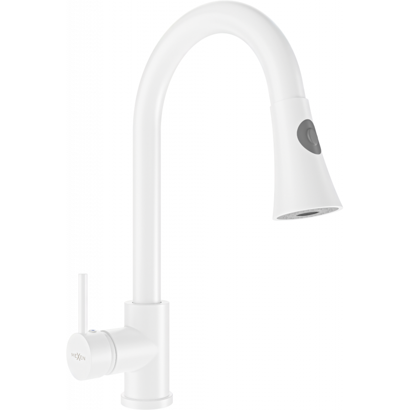 Mexen Elia virtuvinis maišytuvas, baltas - 670101-20
