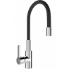 Mexen Flex virtuvinis maišytuvas, Chromo/Juoda - 670900-07