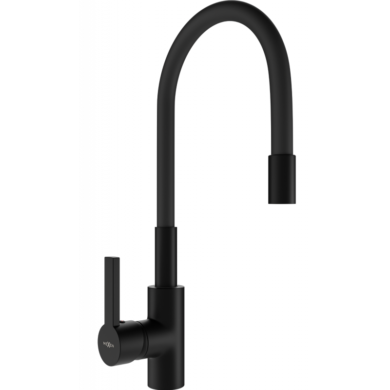 Mexen Flex virtuvinis maišytuvas, Juoda - 670900-70