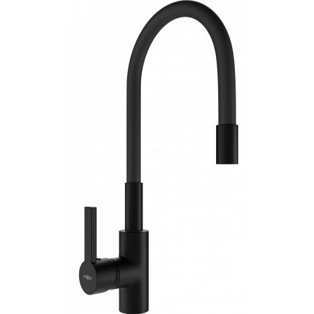 Mexen Flex virtuvinis maišytuvas, juodas - 670900-70