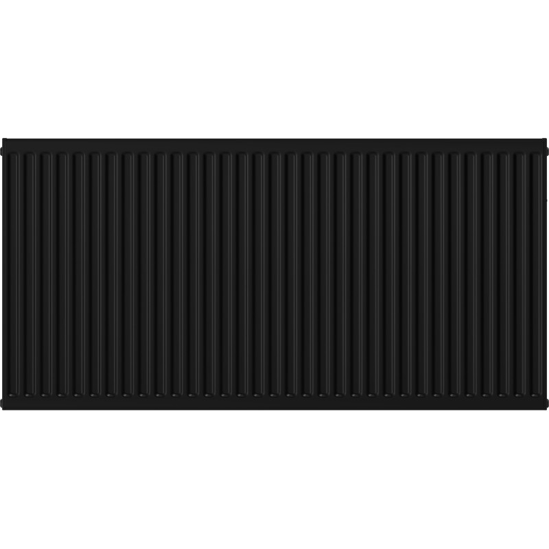 Mexen C11 plokščias radiatorius 600 x 1200 mm, šoninis jungimas, 1120 W, juodas - W411-060-120-70