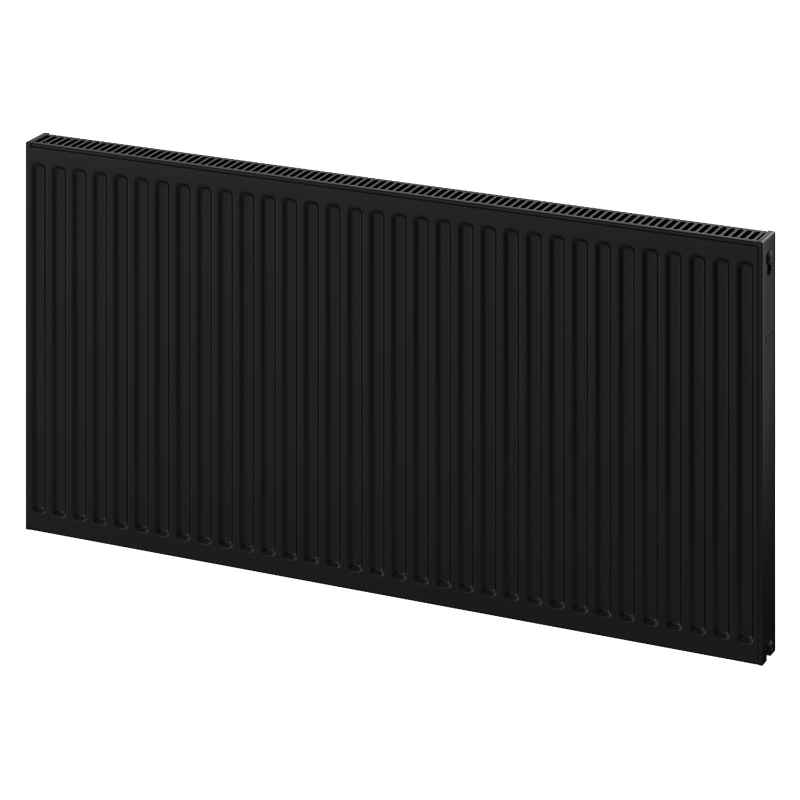 Mexen C11 radiatorių plokštė 600 x 2000 mm, latako prijungimas, 1867 W, juodas - W411-060-200-70