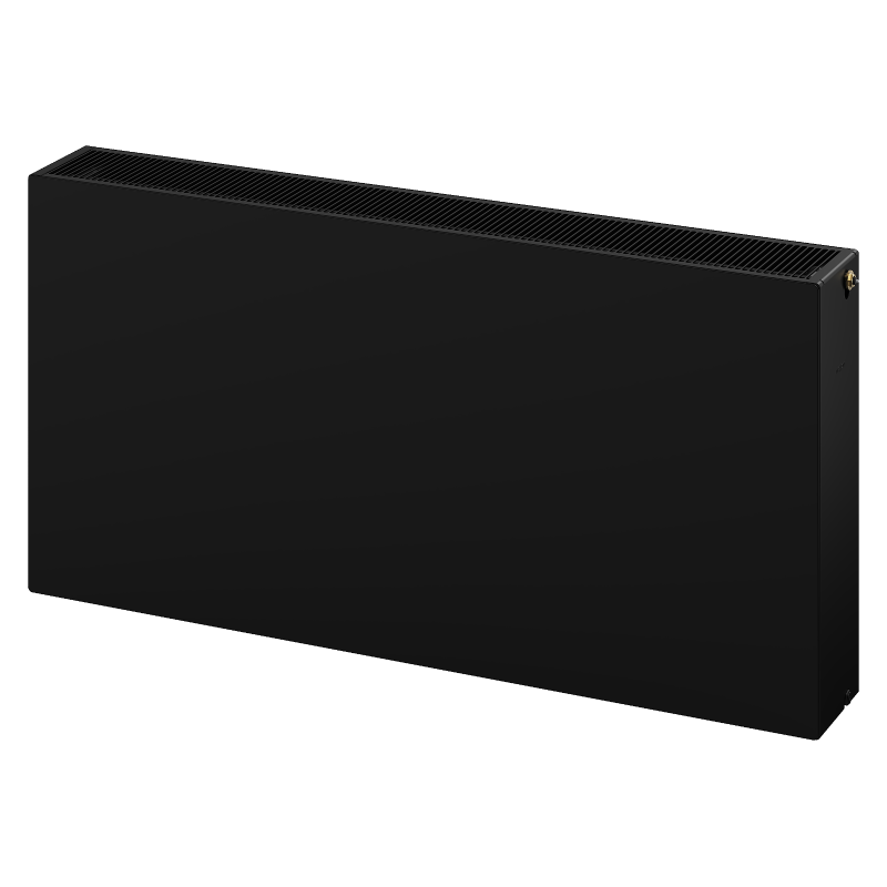 Mexen Flat CVF33 plokščias radiatorius 500 x 1800 mm, apatinis prijungimas, 3421 W, juodas - W633F-050-180-70