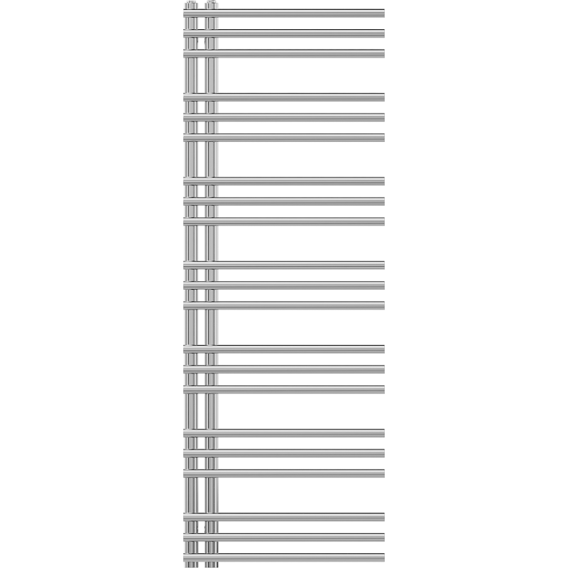 Mexen Neptun dekoratyvinis vonios šildytuvas 1400 x 500 mm, 420 W, chromas - W101-1400-500-00-01