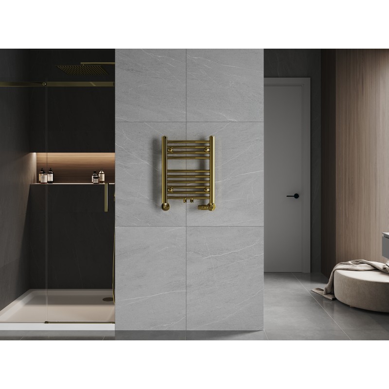 Mexen Ares vonios kambario radiatorius 500 x 400 mm, 142 W, auksinis - W102-0500-400-00-50