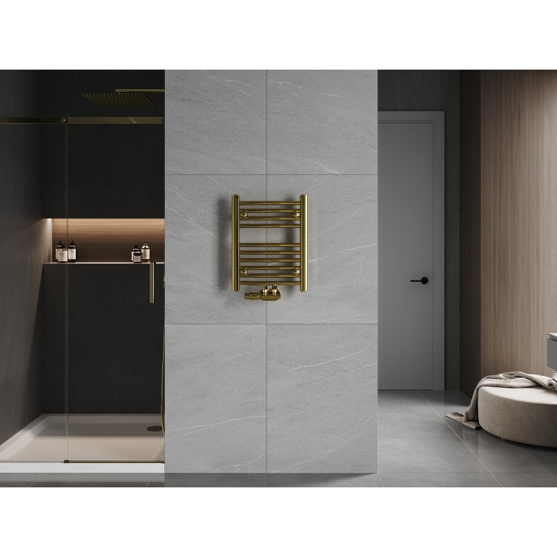 Mexen Ares vonios kambario radiatorius 500 x 400 mm, 142 W, auksinis - W102-0500-400-00-50