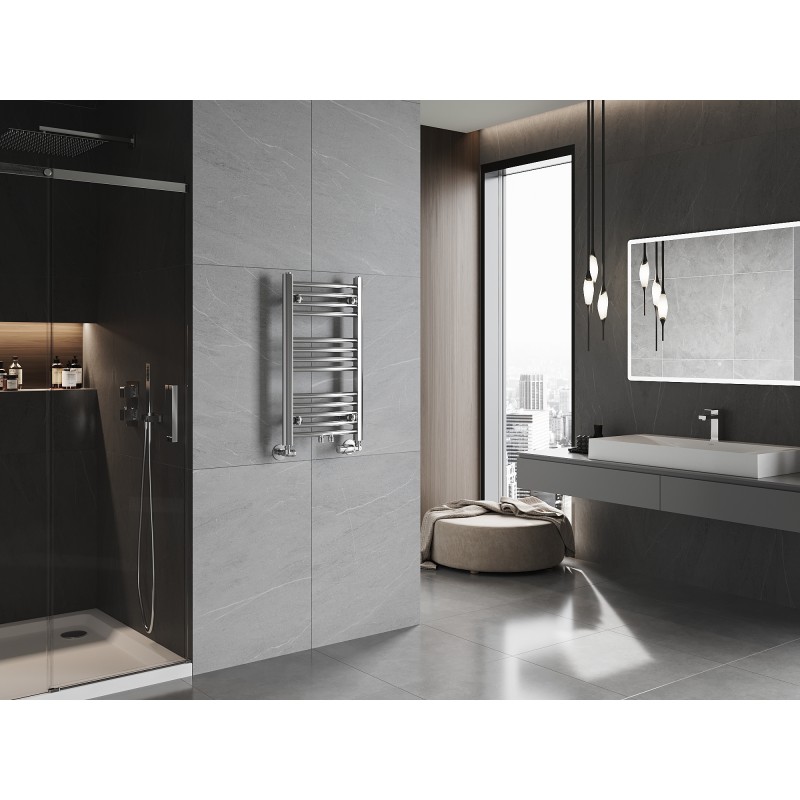 Mexen Ares vonios kambario radiatorius 700 x 400 mm, 189 W, chromas - W102-0700-400-00-01