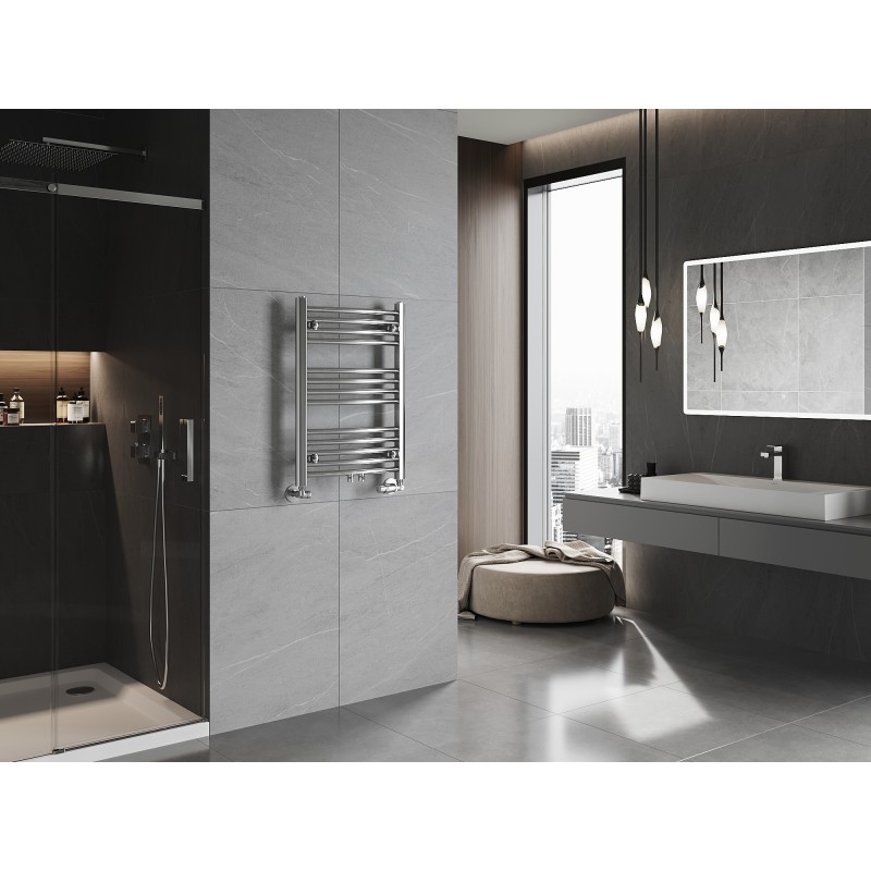 Mexen Ares Vonios rankšluosčių džiovintuvas 700 x 500 mm, 226 W, chromas - W102-0700-500-00-01