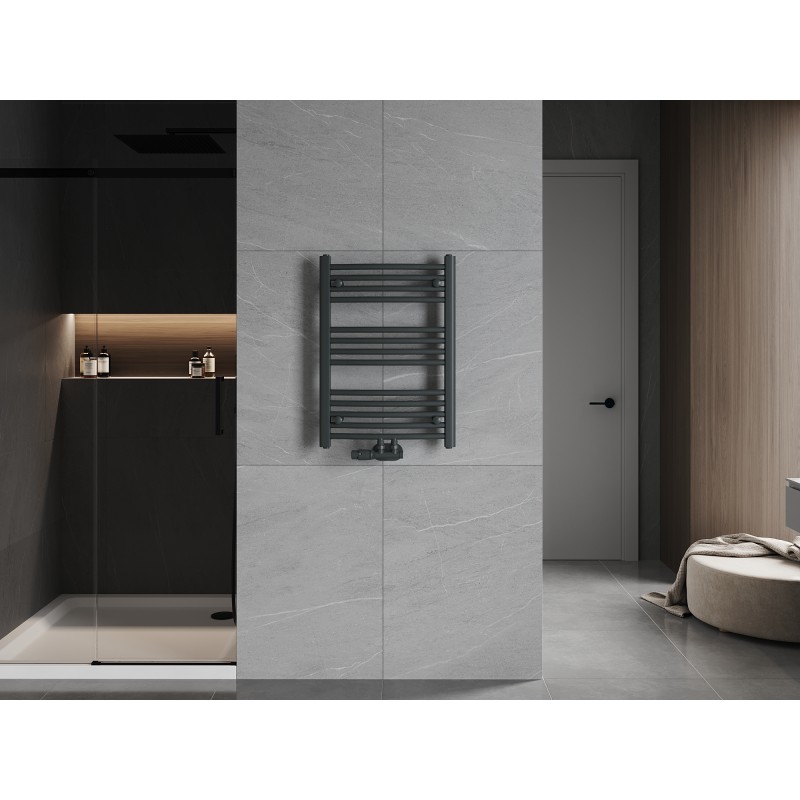 Mexen Ares vonios radiatorius 700 x 500 mm, 286 W, antracitas - W102-0700-500-00-66
