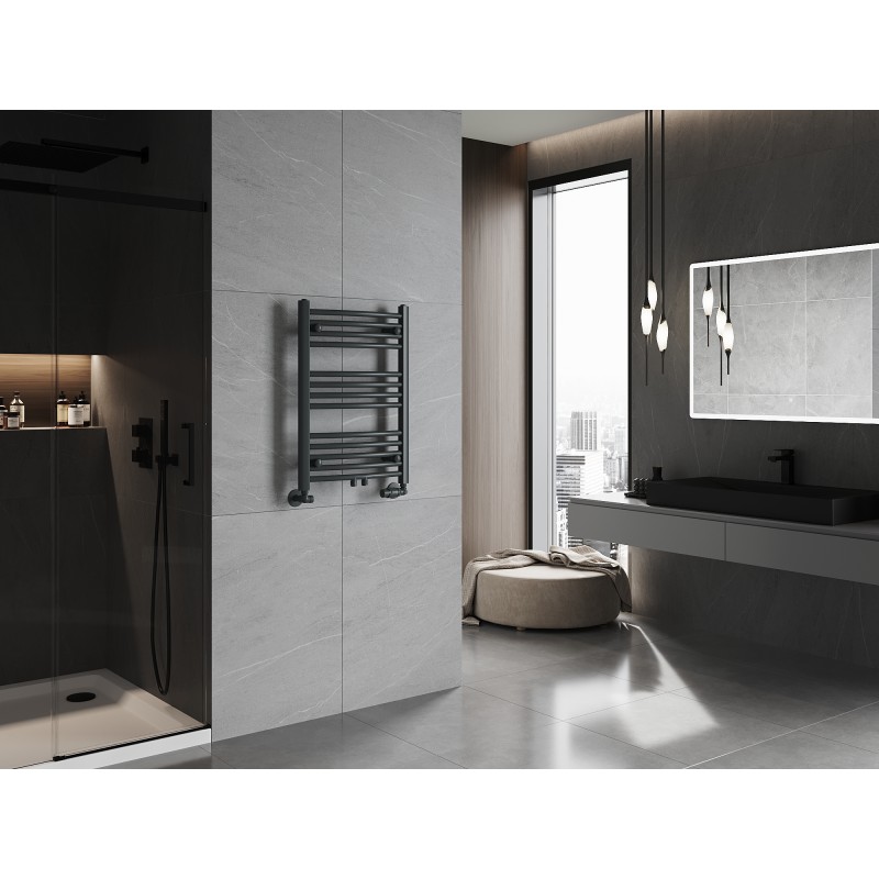 Mexen Ares vonios radiatorius 700 x 500 mm, 286 W, antracitas - W102-0700-500-00-66