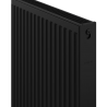 Mexen C21 plokščias radiatorius 300 x 1800 mm, šoninis prijungimas, 1325 W, juodas - W421-030-180-70