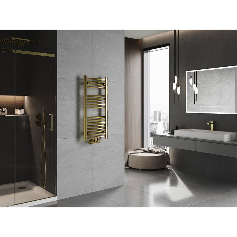 Mexen Ares vonios radiatorius 900 x 400 mm, 246 W, auksinis - W102-0900-400-00-50