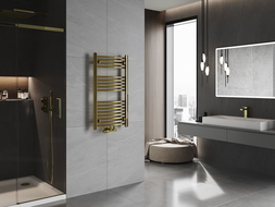 Mexen Ares vonios šildytuvas 900 x 500 mm, 294 W, auksinis - W102-0900-500-00-50