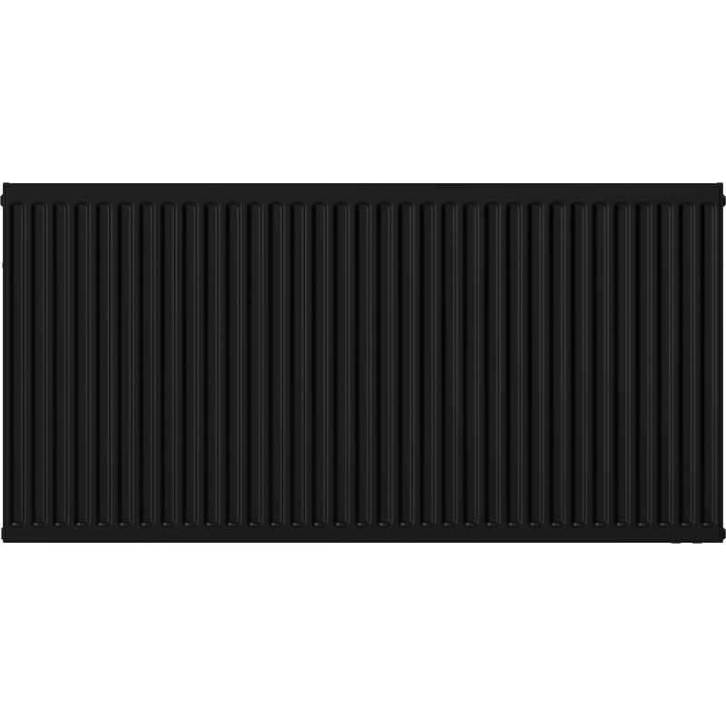 Mexen C21 plokščias radiatorius 400 x 1000 mm, šoninis prijungimas, 926 W, juodas - W421-040-100-70