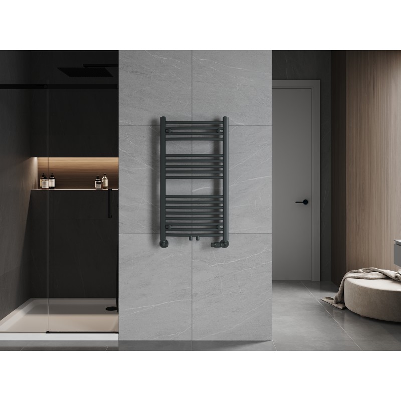 Mexen Ares vonios radiatorius 900 x 500 mm, 372 W, antracitas - W102-0900-500-00-66