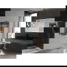 Mexen Ares vonios kambario radiatorius 900 x 500 mm, 372 W, antracitas - W102-0900-500-00-66