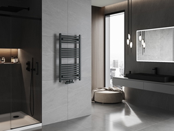 Mexen Ares vonios radiatorius 900 x 500 mm, 372 W, antracitas - W102-0900-500-00-66